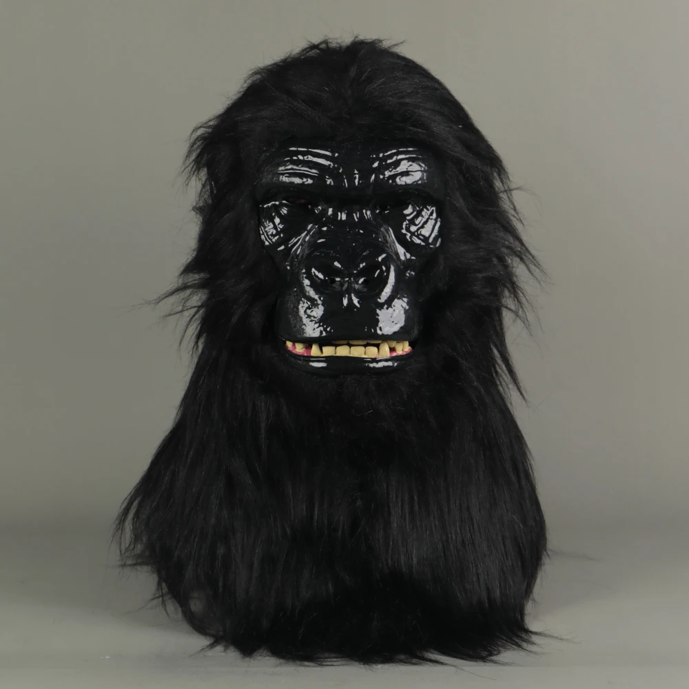 Движущаяся рот собака талисман костюм Fursuit маска Oranguta Косплей Животное