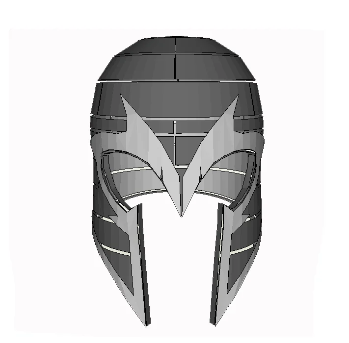 3D бумажная модель X-Man Max Eisenhardt шлем 1:1 носимая Косплей модель DIY ручной работы детские игрушки - Цвет: 06