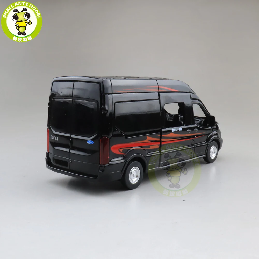 1/35 Ford Transit Van Cargo MPV литая модель автомобиля игрушки для детей Подарки для мальчиков и девочек
