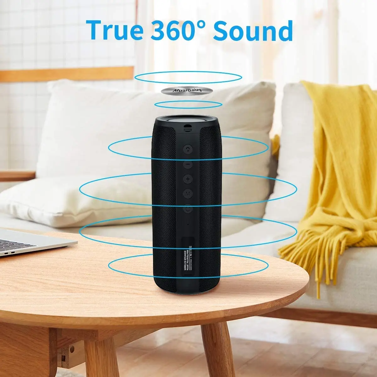 Bluetooth-Колонка Zealot S51 10 Вт водостойкая IPX5 13 часов работы | Динамики