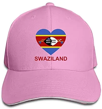 

Love Swaziland Adjustable Sandwich Hat Baseball Hat Dad Hat Casquette Hat