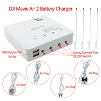 for dji mavic air 2 drone intelligent flight battery multi charging hub quick charger usb connect port adapter drone accessories