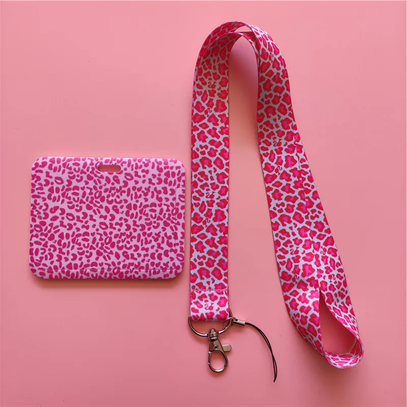 

Симпатичный чехол Leopardr для удостоверения личности, кредитных карт, чехол для студентов, автобусов, визитных карт