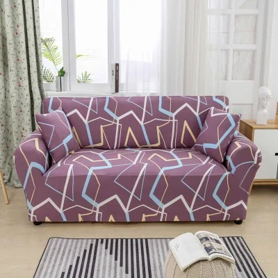 Эластичный Нескользящий секционный чехол для дивана в полоску набор диванов