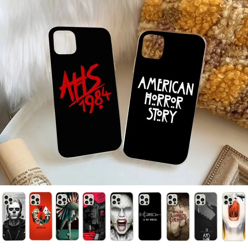 

RuiCaiCa TV American Horror Story AHS 1984 Phone Case for iPhone 11 12 13 mini pro XS MAX 8 7 6 6S Plus X 5S SE 2020 XR case