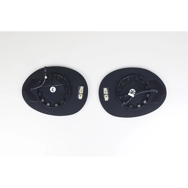 Новый светодиодный Поворотный Светильник из стекла синего цвета боковое зеркало