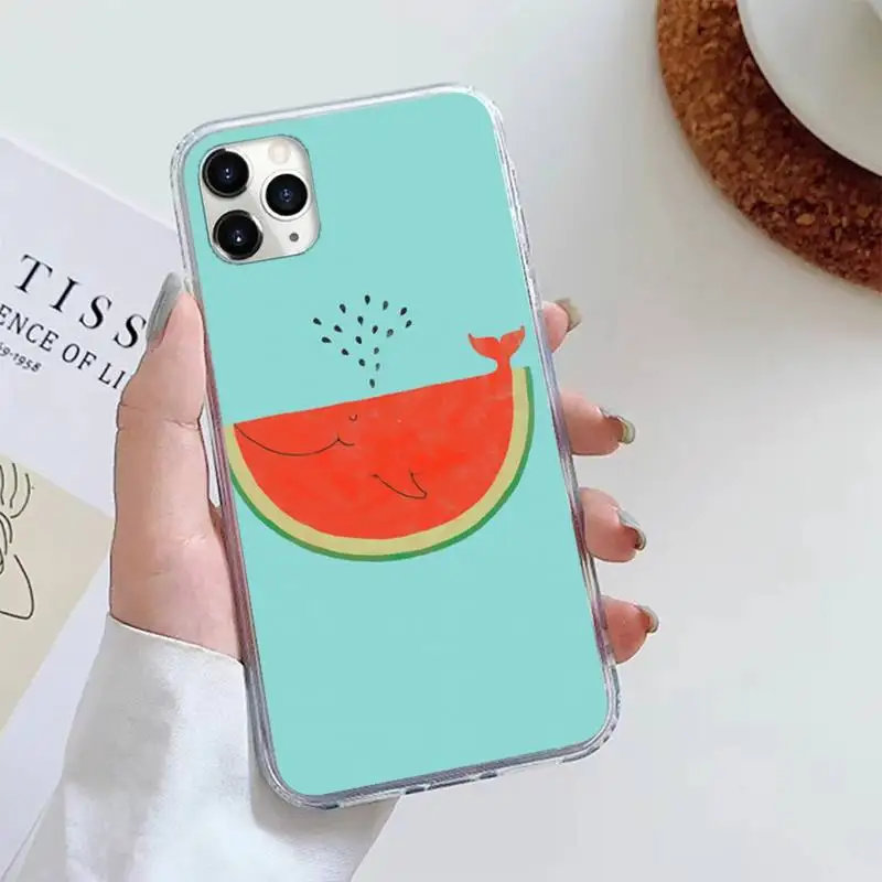 

Watermelon Summer Fruit Phone Case For iphone 12 5 5s 5c se 6 6s 7 8 plus x xs xr 11 pro max high quality protective coque