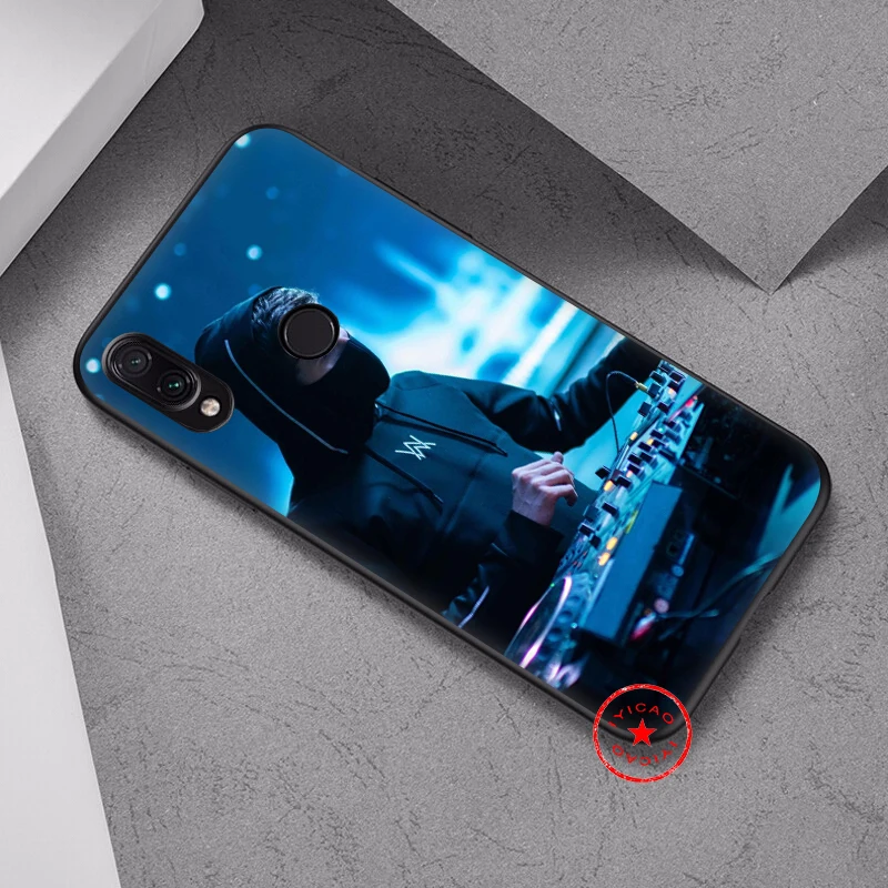 IYICAO Alan Walker DJ мягкий чехол для Xiaomi Redmi Note 8 7 6 5 Pro 5A 4X Мягкий Силиконовый ТПУ |
