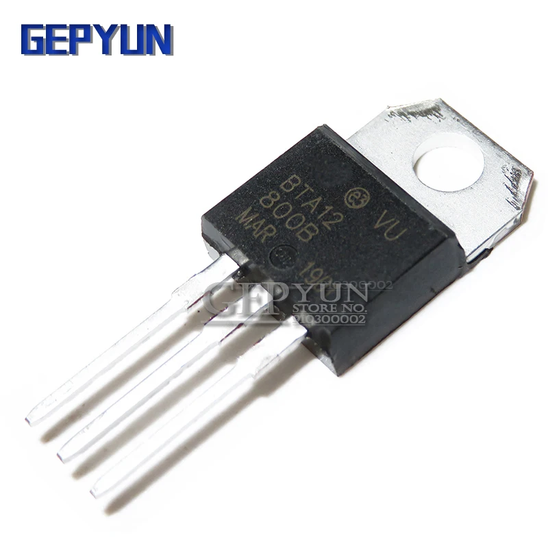 10 шт. BTA12 800B 800 симисторов 12 ампер Вольт 220 100% Gepyun|Интегральные схемы| |