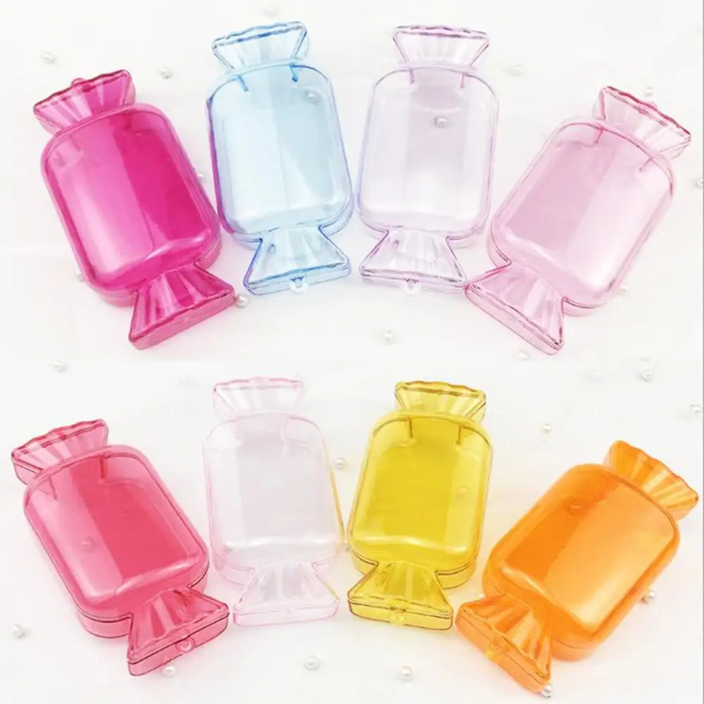 Портативный пустой Поддельные ресницы ящик для хранения красочные конфеты shape