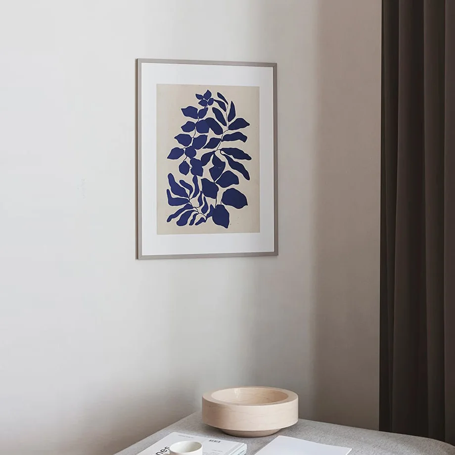 Абстрактная Женская ваза с ласточкой гинкго настенная Картина на холсте