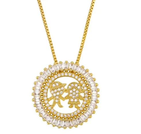 Ожерелье-чокер из меди с кубическим цирконием микро-паве | Украшения и аксессуары