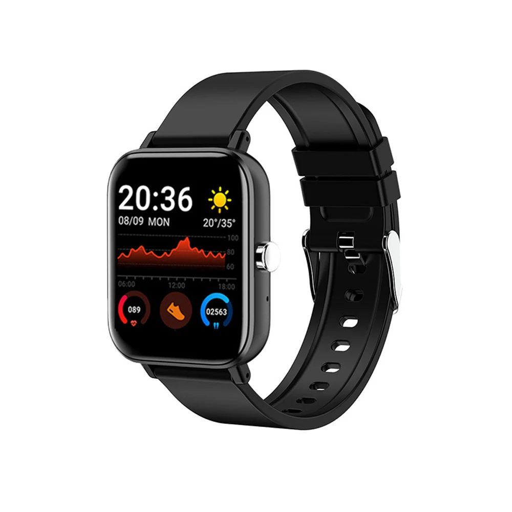 

H10 Smart Horloge Kleur Touch Screen Bloeddruk Hartslag Sleep Monitor Bluetooth Waterdichte Sport Armband Voor Android Ios