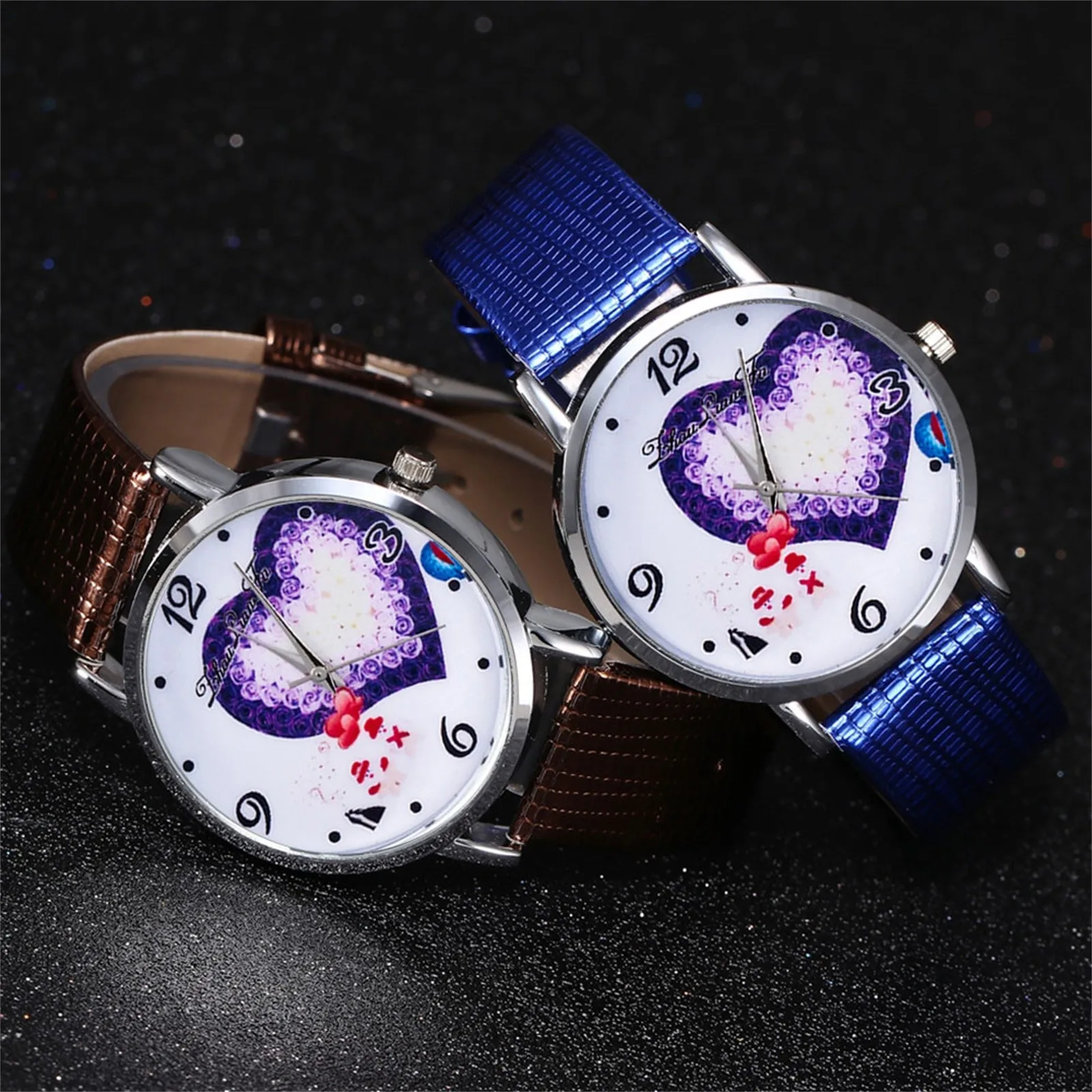 Copy S 2020 Рождественская мода ^ imple пояс часы циферблат женские кварцевые