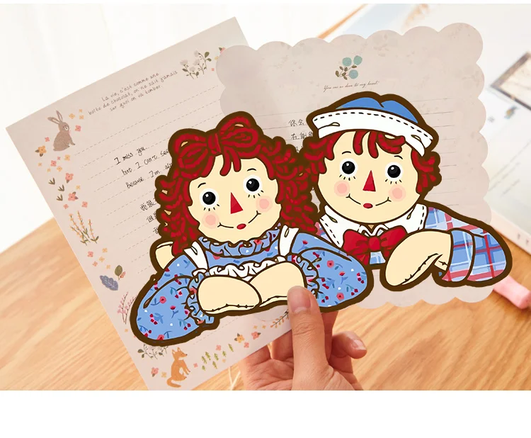 Vitage мультфильм Стикеры s ремесла и Скрапбукинг книга Студенческая этикетка