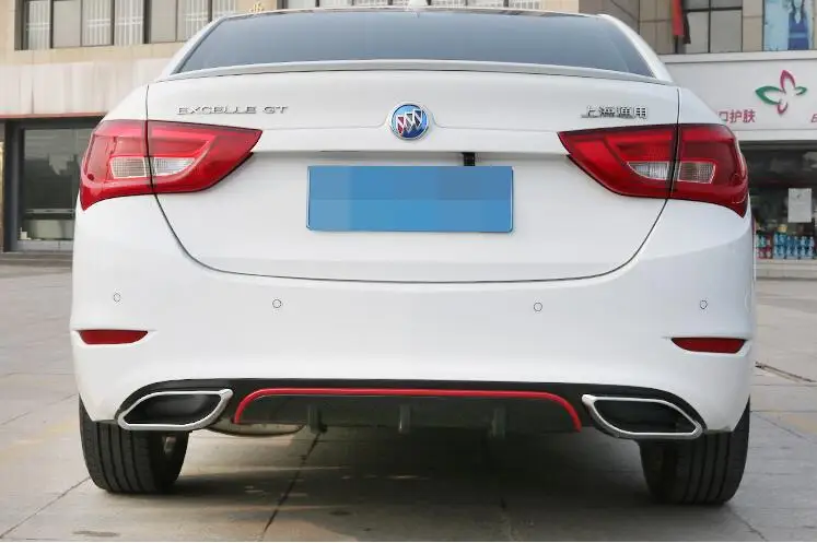 Задний спойлер для Buick Excelle задний бампер из АБС-пластика диффузор After chrome губ |
