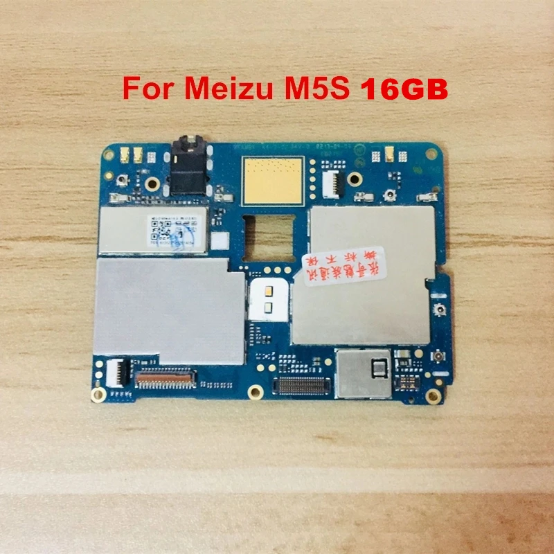 Placa base de Panel electr&oacute;nico para m&oacute;vil, desbloqueado con Chips de circuitos, Cable flexible para 5S M5S, 16GB-0