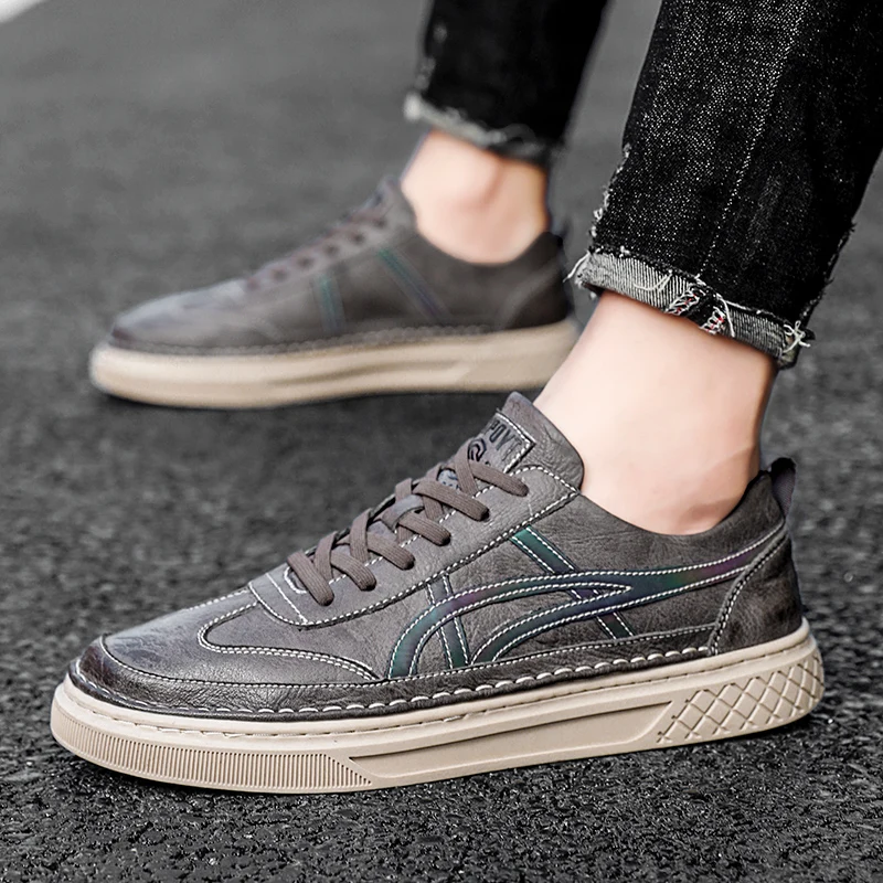 

Натуральная informales zapatos para мужские большой de мужской классический Повседневное uomo sapato Feminino couro, для мужчин, мужские кроссовки, мужские Размер...