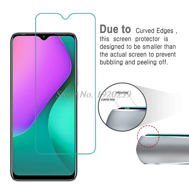 Закаленное стекло для Infinix Smart 5 Global Индия защита экрана взрывозащищенное Стекло
