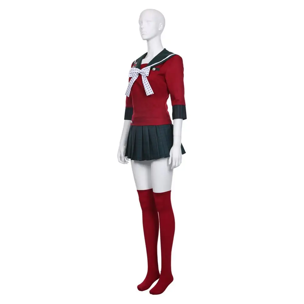 Danganronpa Косплэй убийства гармонии Harukawa Маки костюм платье равномерное