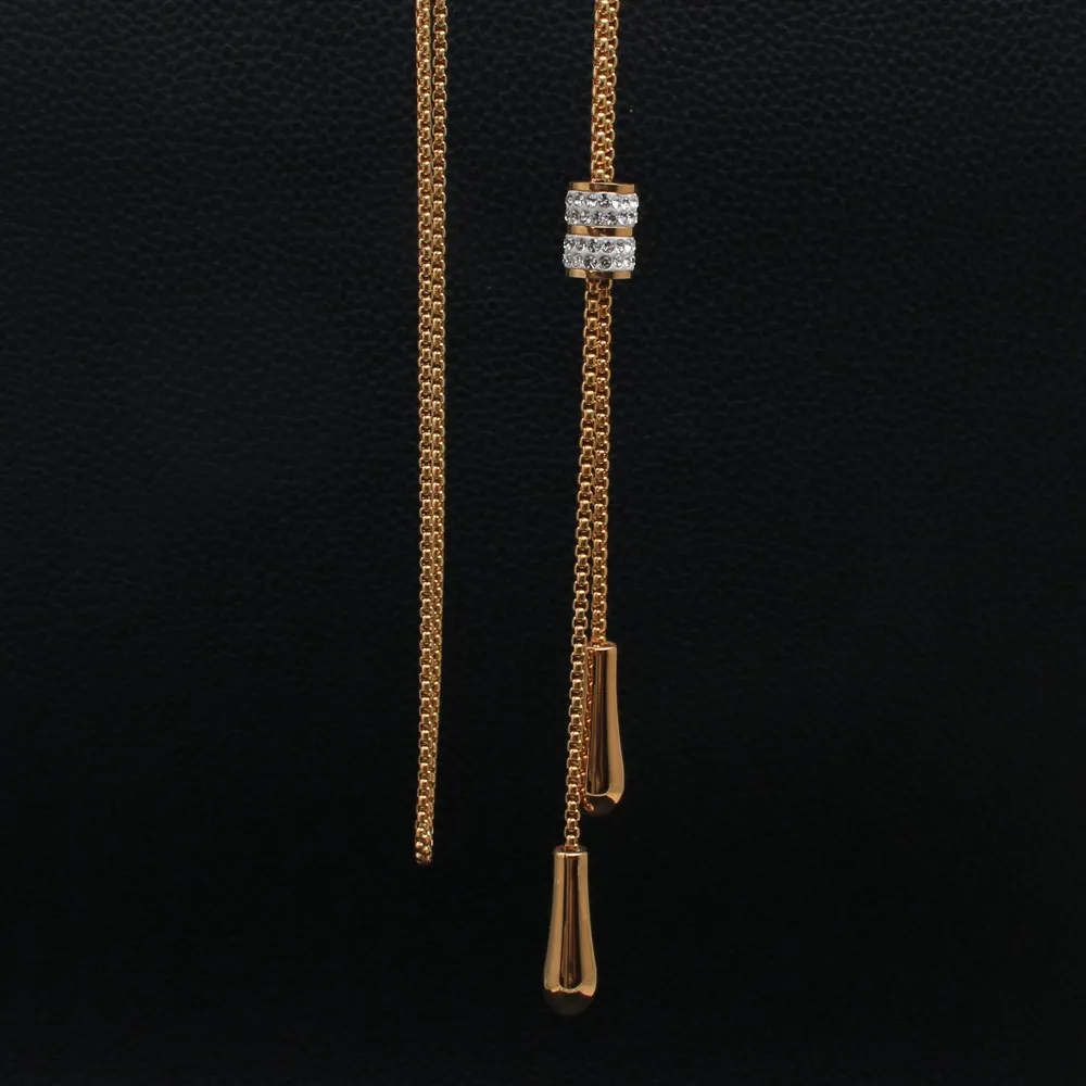 Новинка оптовая продажа ювелирные изделия из нержавеющей стали длиной 850 мм с