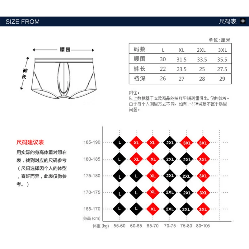 

4/7PCS/lot Gay Sexy Trend Bullet Separation U Shaped Elephant Trunk Pants Modal Men's Mens Underwear Boxers Cotton Bottom Crotch