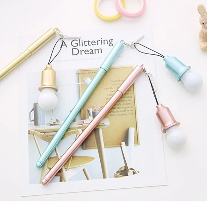 Гелевая ручка светильник лампочка нейтральная пылезащитная штепсельная вилка