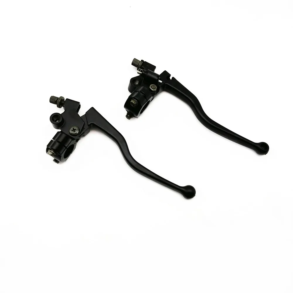 

Pair Motorcycle Brake Clutch Levers Black Fits For Honda CG 125 Aluminum Alloy Motorbike Brake & Clutch Lever Cable Front Brake