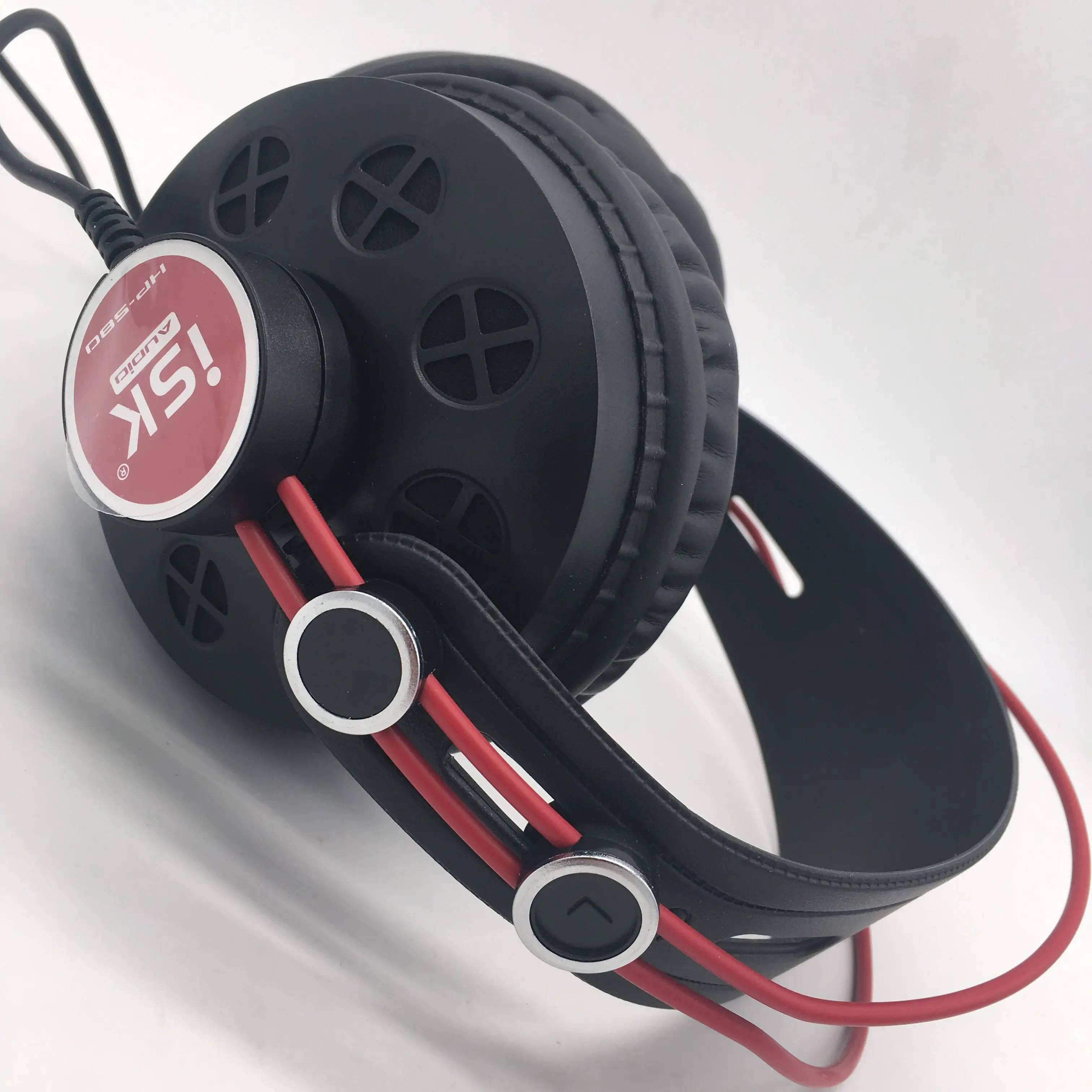 Полуоткрытые динамические наушники ISK HP-580 для оценки музыки записи и просмотра