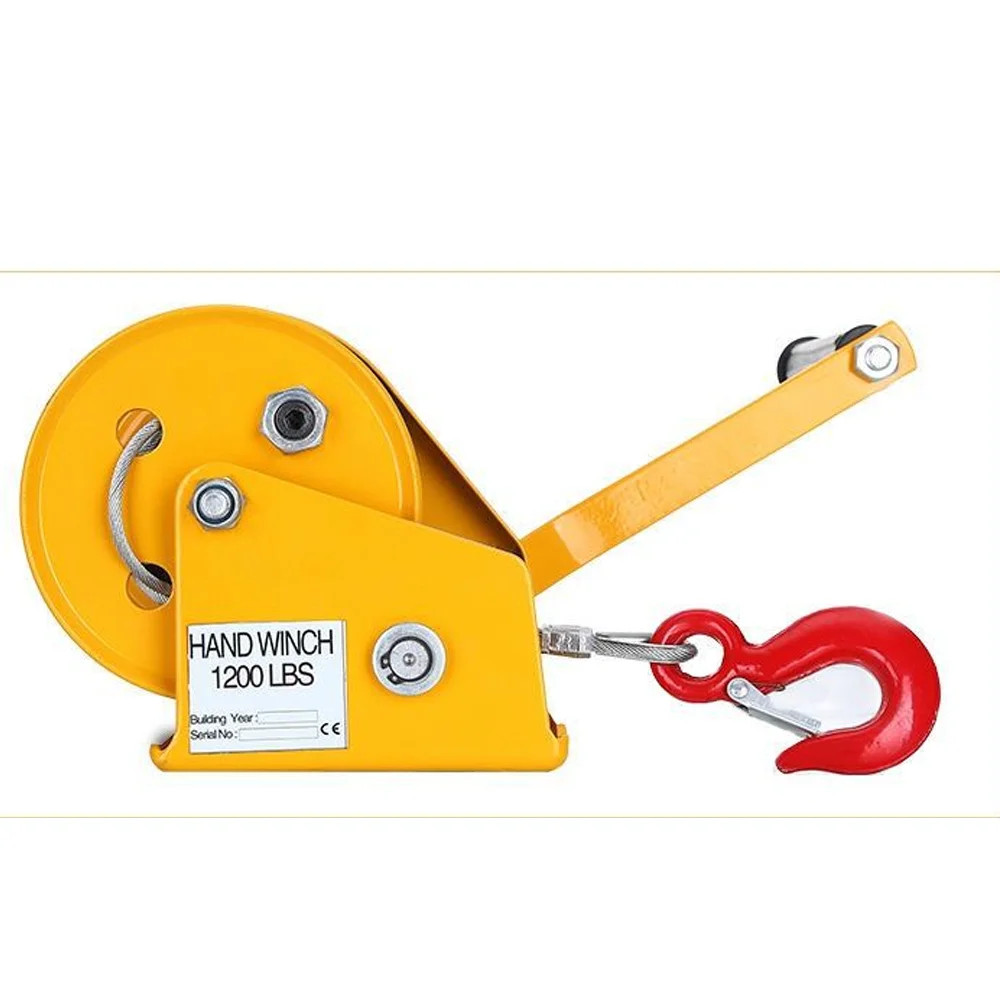 Ручная лебедка двусторонняя самоблокирующаяся подъемная тыква ручная