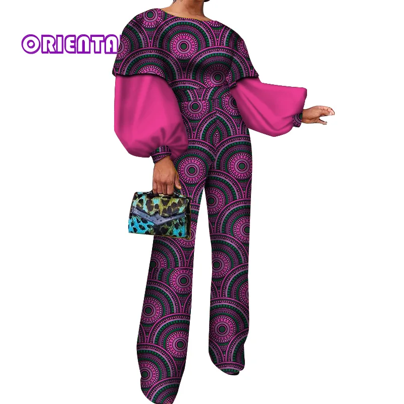 Модный комбинезон африканская одежда для женщин комбинезоны с Африканским