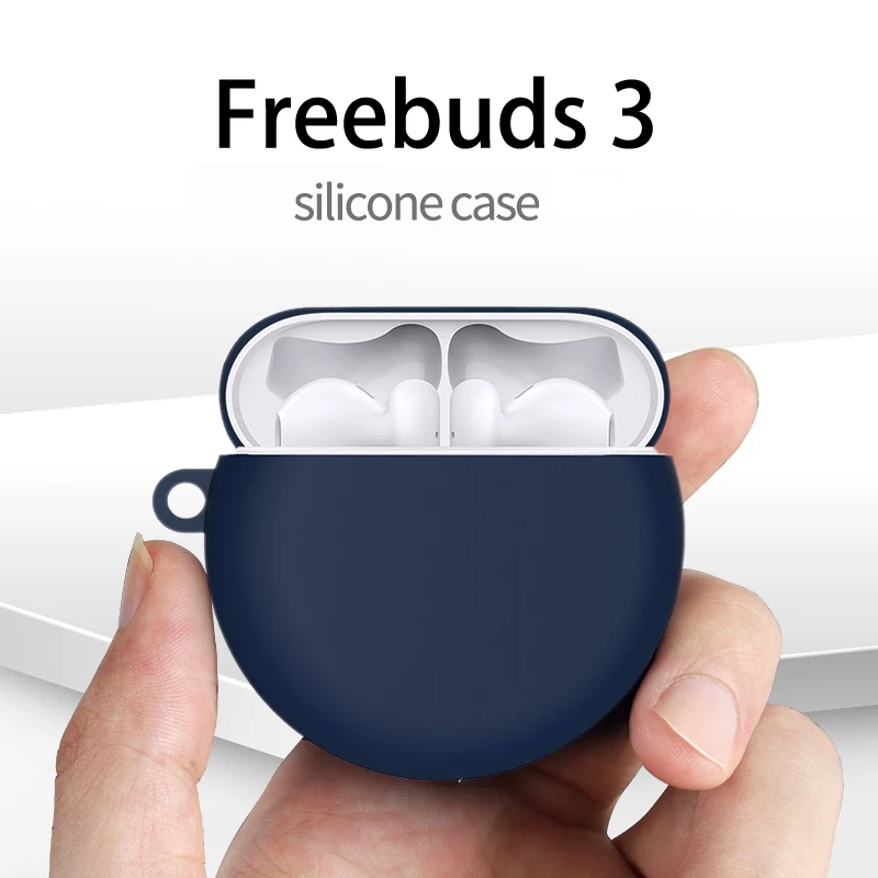Чехлы для наушников Huawei FreeBuds 3 мягкий силиконовый беспроводной чехол в китайском