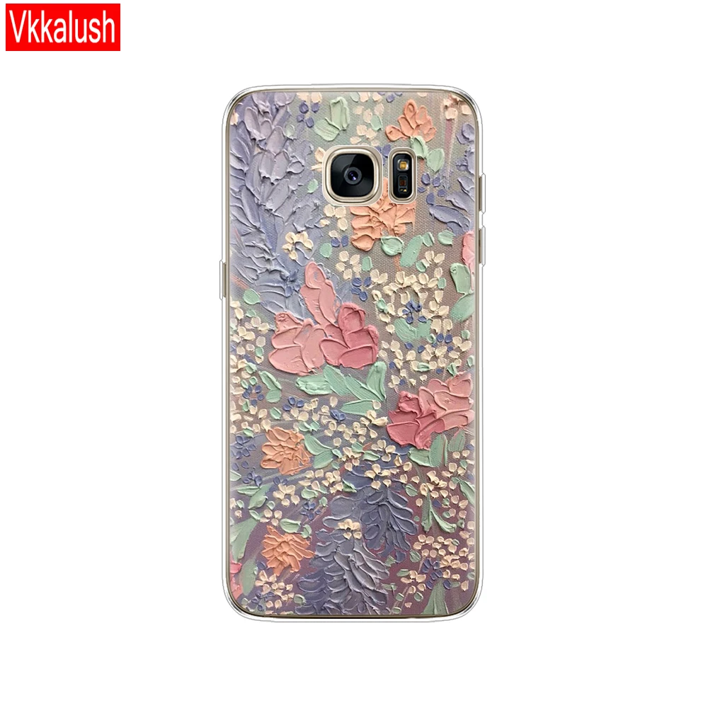 Мягкий силиконовый чехол из ТПУ для Samsung Galaxy S7 Edge мягкий G930F G930FD G930W8