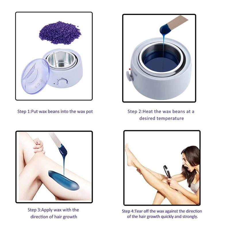 Воск для удаления волос сварки горячим плавлением и согревателем восковой