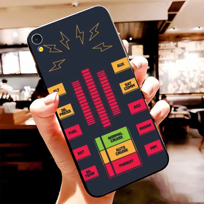 PENGHUWAN Knight Rider Kitt Car Customer High Quality Phone Case For Vivo Y91c Y17 Y51 Y67 Y55 Y93 Y81S Y19 Y7S | Мобильные телефоны