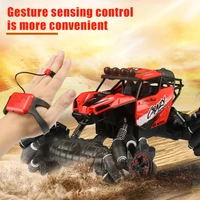 new stunt 2 4g gesture induction twisting off road vehicle with music drifting dancing remote control car toy