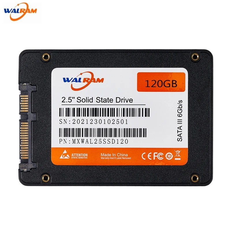 Внутренний твердотельный накопитель WALRAM SSD hdd 2 5 SATA3 120 ГБ 128 240 256 512 ssd 1 ТБ |