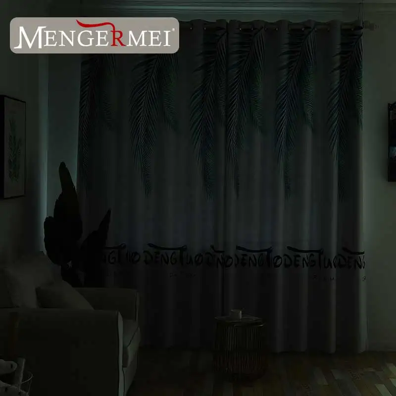 MENGERMEI роскошный затемненный занавес s для гостиной столовой спальни затемненные