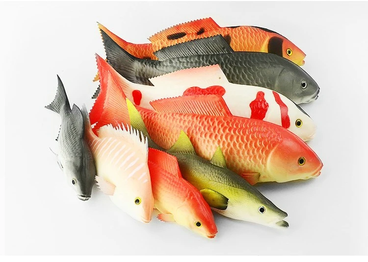 Игрушечная декоративная модель красного тунца Шелла тропической рыбы