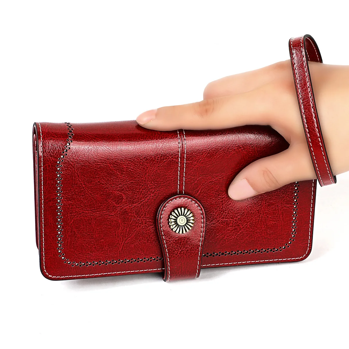 Wallet 2019 New Retro Women's Long Multi-functional Handbag | Багаж и сумки