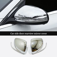 for mercedes benz b c e s glb glc class w205 w213 lhd abs car side door rearview turning mirror cover trim accessories 2pcs