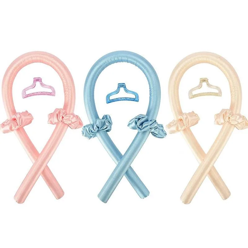 

Плойка для завивки волос, шелковая, без тепла