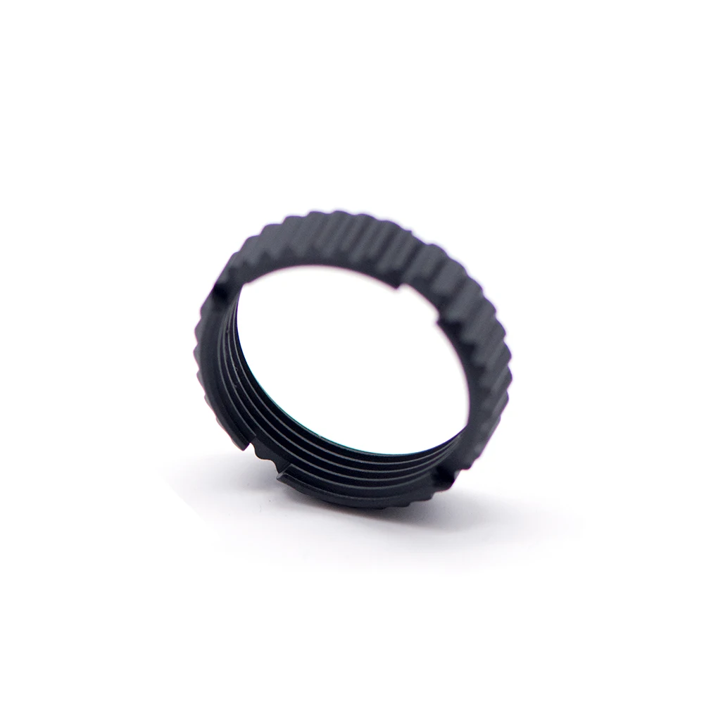 Lock Ring Black CNC 6 позиций Mil-Spec буферная трубка страйкбольные воздушные пушки для G& P JG классические армейские VFC M4 M16 AEG винтовки Пейнтбольные аксессуары - Цвет: Lock Ring Black