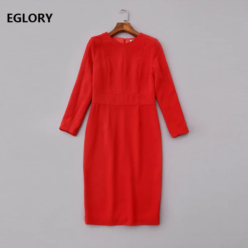 Женское платье принцессы Осень зима 2020 облегающее Деловое средней длины с