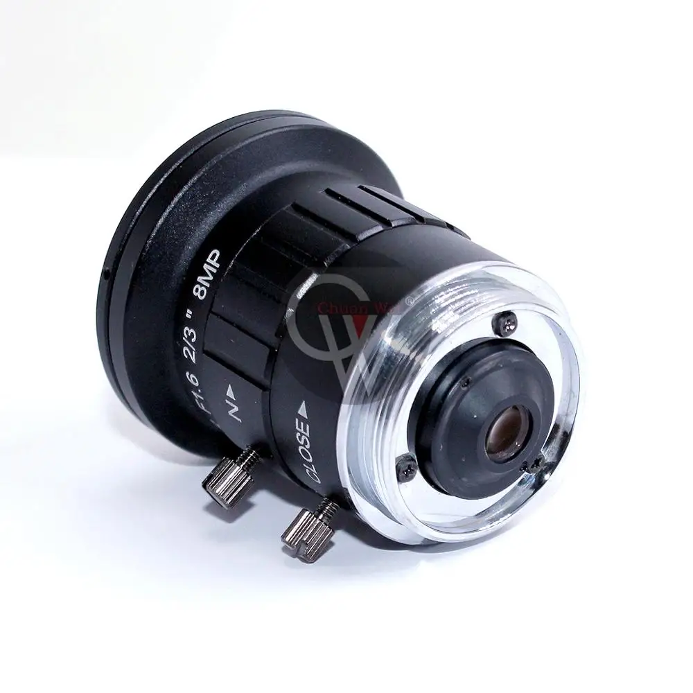 Новый 8 0 мега пикселей 4K 2 5 мм CS mount F1.6 объектив 2/3 &quotИК-Коррекция CCTV безопасности