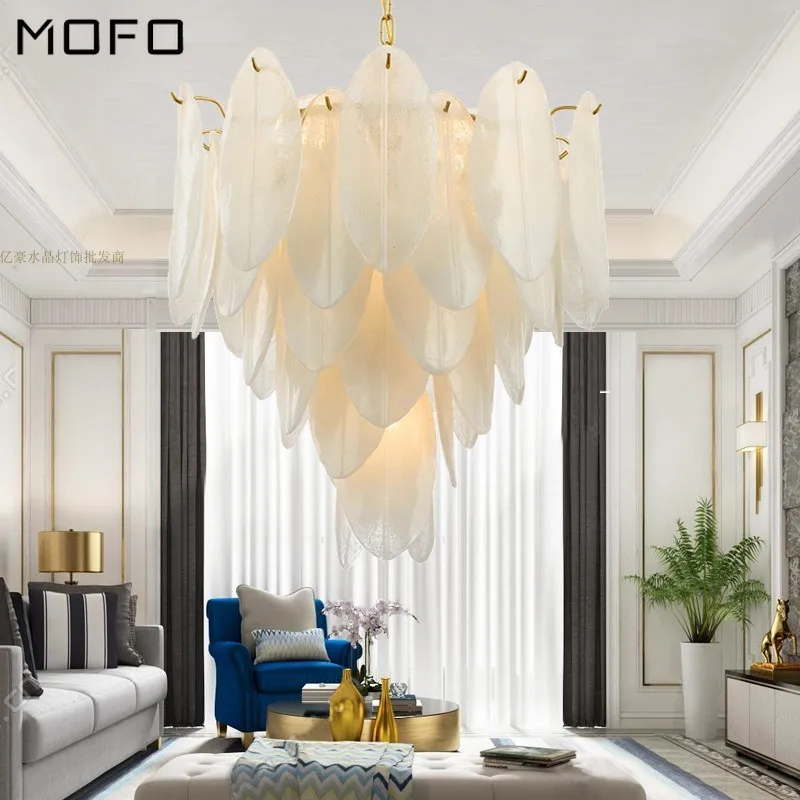 Постсовременный Французский роскошный светодиодный подвесной светильник