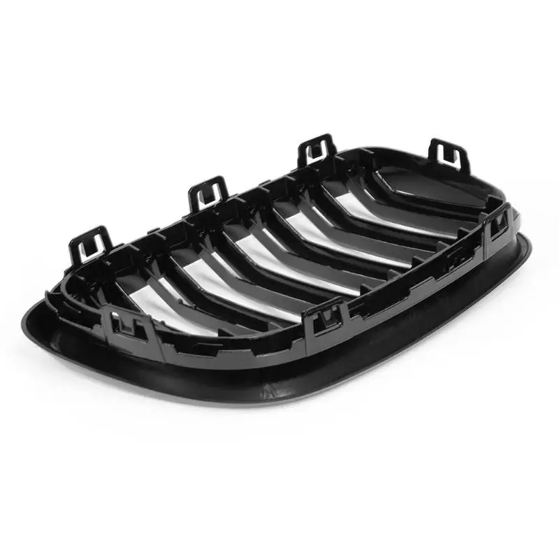 1 пара черный глянец передний бампер для автомобиля решетка гриль 2 серий F22 F23 F87 M2