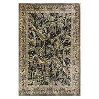 2 7x4 hot sale leaf design hand weave carpet turkey oriental silk rug