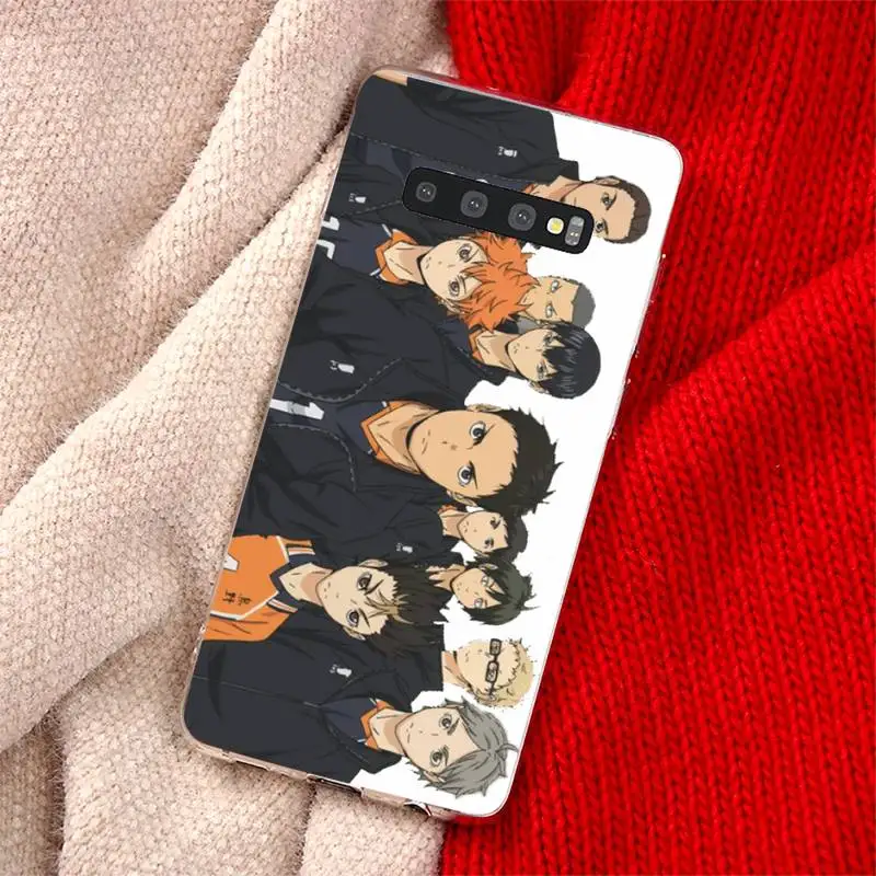 

Haikyuu Hinata attacks Anime Phone Case Transparent for Samsung A71 S9 10 20 HUAWEI p30 40 honor 10i 8x xiaomi note 8 Pro 10t 11