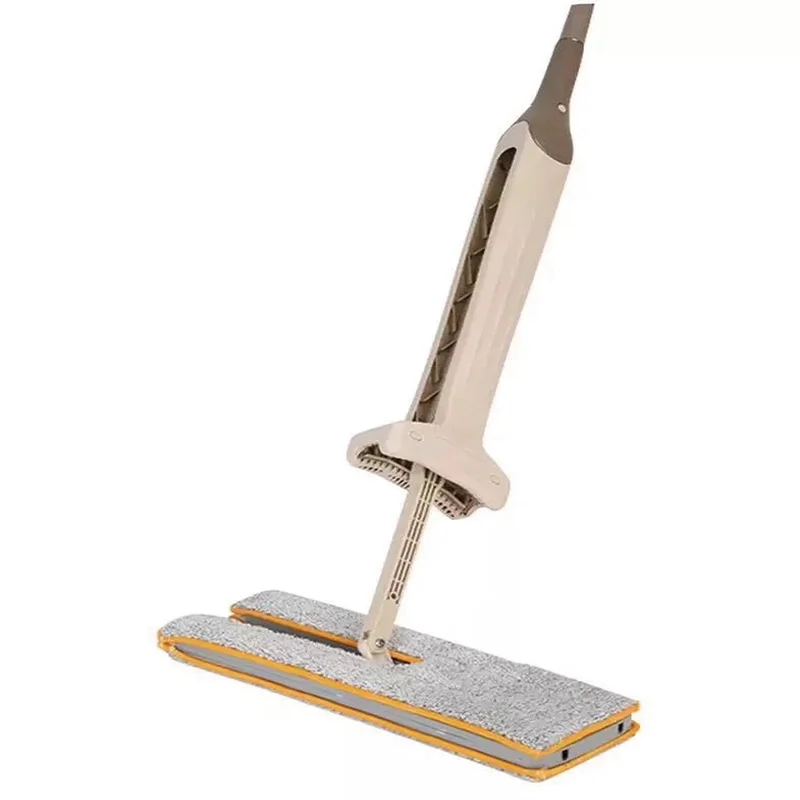 Новая двухсторонняя абсорбирующая швабра без рук Ленивая Плоская с плоской
